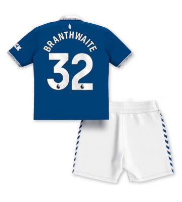 Everton Jarrad Branthwaite #32 Hemmakläder Barn 2023-24 Kortärmad (+ Korta byxor)
